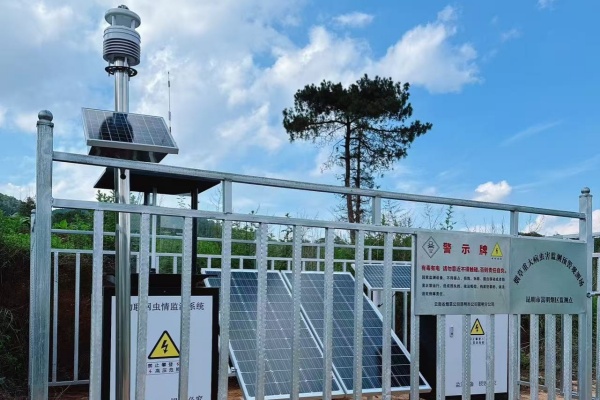 高標(biāo)準(zhǔn)農(nóng)田超聲波氣象站現(xiàn)場安裝圖